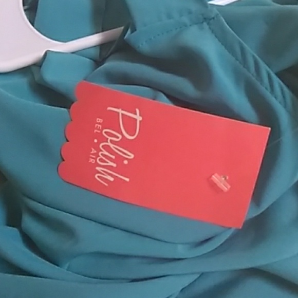 Teal Romper NWT - Picture 2 of 3